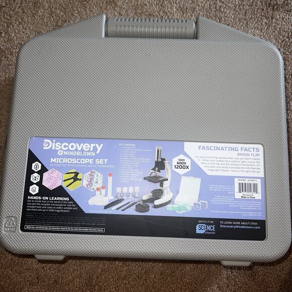 Discovery Mindblown Microscope Set with Case 120X Lots Of pieces - Picture 5 of 8